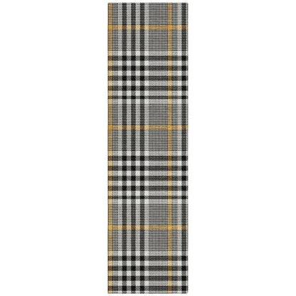 LOOMLAN Rugs Samira Black Washable Indoor-Outdoor Rug