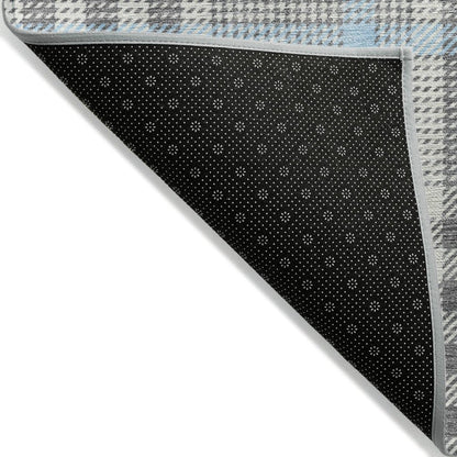 LOOMLAN Rugs Samira Gray Washable Indoor-Outdoor Rug
