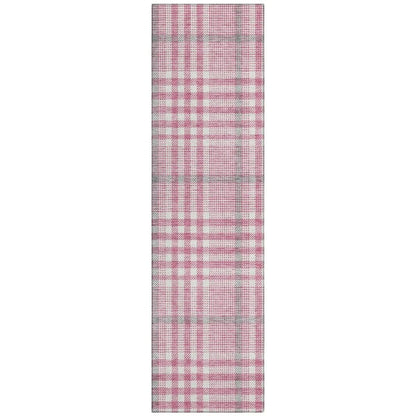 LOOMLAN Rugs Samira Pink Washable Indoor-Outdoor Rug
