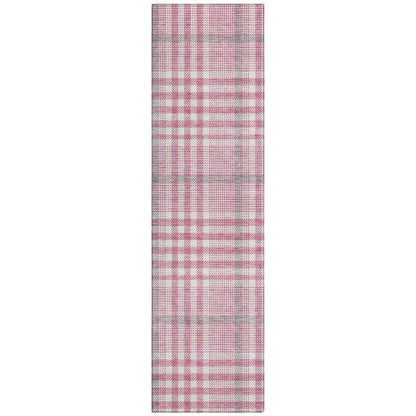 LOOMLAN Rugs Samira Pink Washable Indoor-Outdoor Rug