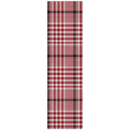 LOOMLAN Rugs Samira Red Washable Indoor-Outdoor Rug