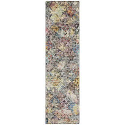 LOOMLAN Rugs San Marino Gold Washable Indoor-Outdoor Rug