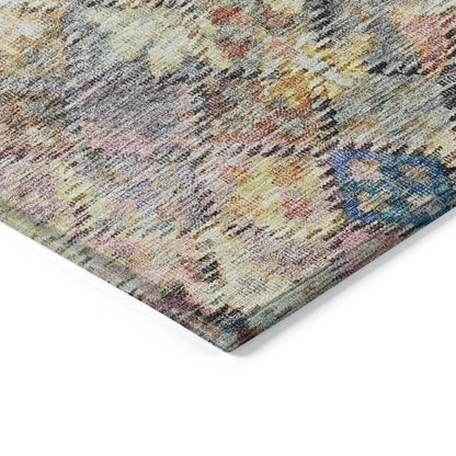 LOOMLAN Rugs San Marino Gold Washable Indoor-Outdoor Rug