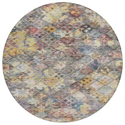 LOOMLAN Rugs San Marino Gold Washable Indoor-Outdoor Rug