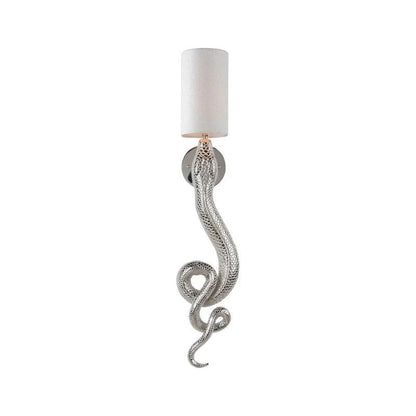Sapera Snake Design Iron Made Wall Sconce