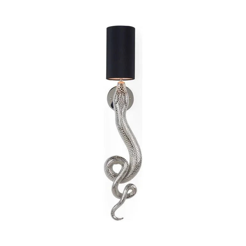 Sapera Snake Design Iron Made Wall Sconce