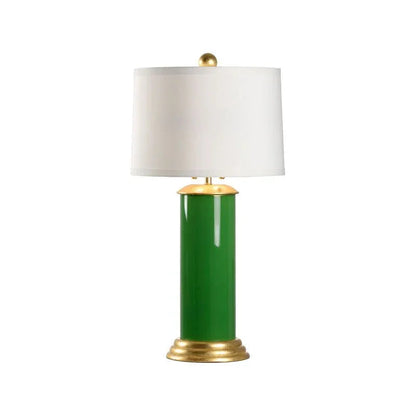 Wildwood Savannah Cylinder Design Glass Table Lamp