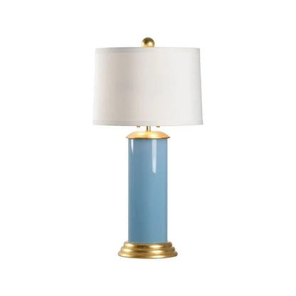 Wildwood Savannah Cylinder Design Glass Table Lamp