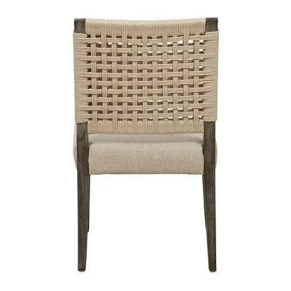 Savannah Rope Armless Side Chair - LOOMLAN - Furniture Classics - Accent Chairs