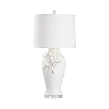 Wildwood Savoir Faire Flower Design Table Lamp