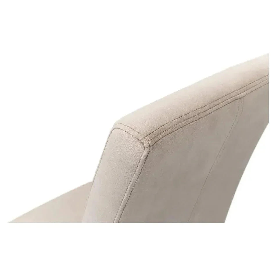 Sawyer Beige Dining Chairs Set of 2 - LOOMLAN - Sarreid - Dining Chairs