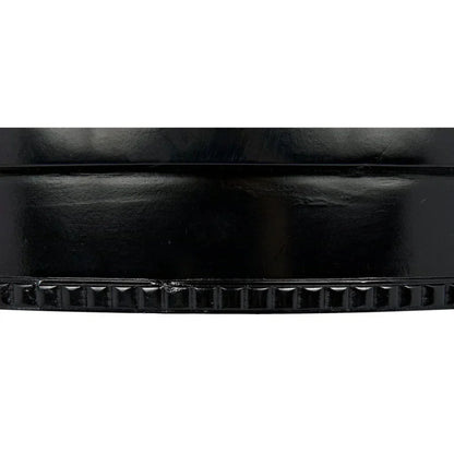 Noir Scheffield Round Wood End Table