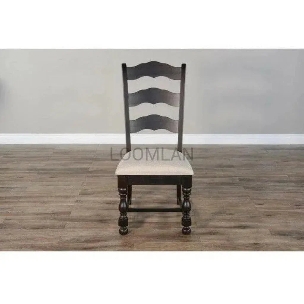 Scottsdale Ladderback Chair Cushion Seat Set - LOOMLAN - Sunny D - Dining Chairs
