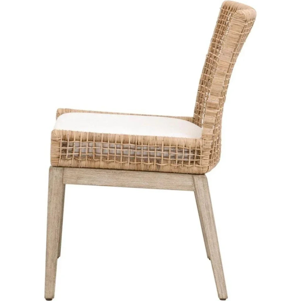 Seaside Performance Fabric Dining Chair 2PC - LOOMLAN - Essentials For Living - Dining Chairs