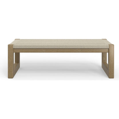 Sedona Teak Wood Outdoor Coffee Table - LOOMLAN - Sunset West - Outdoor Coffee Tables
