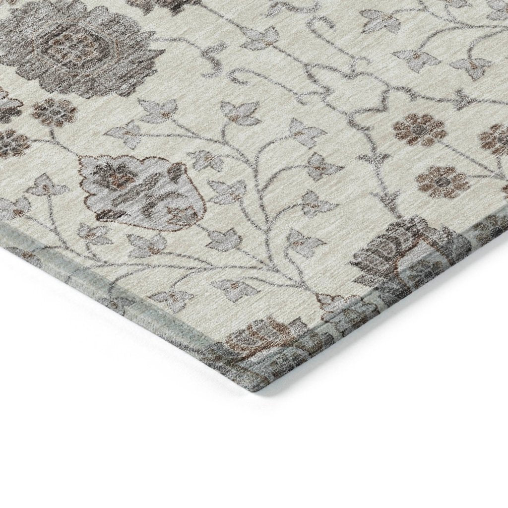 Selma Ivory Washable Indoor - Outdoor Rug - LOOMLAN - LOOMLAN Rugs - Outdoor Rugs
