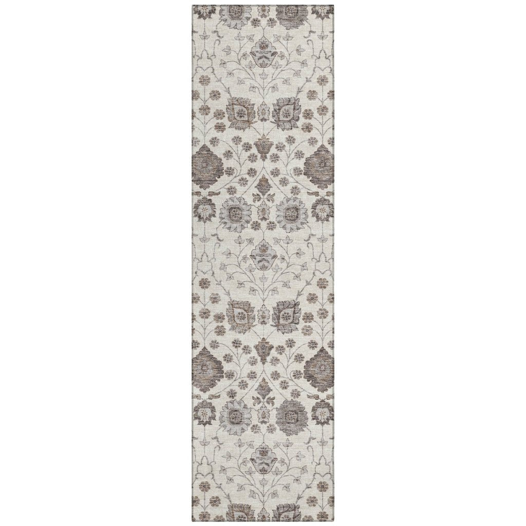 Selma Ivory Washable Indoor - Outdoor Rug - LOOMLAN - LOOMLAN Rugs - Outdoor Rugs