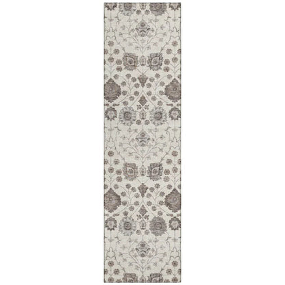 Selma Ivory Washable Indoor-Outdoor Rug
