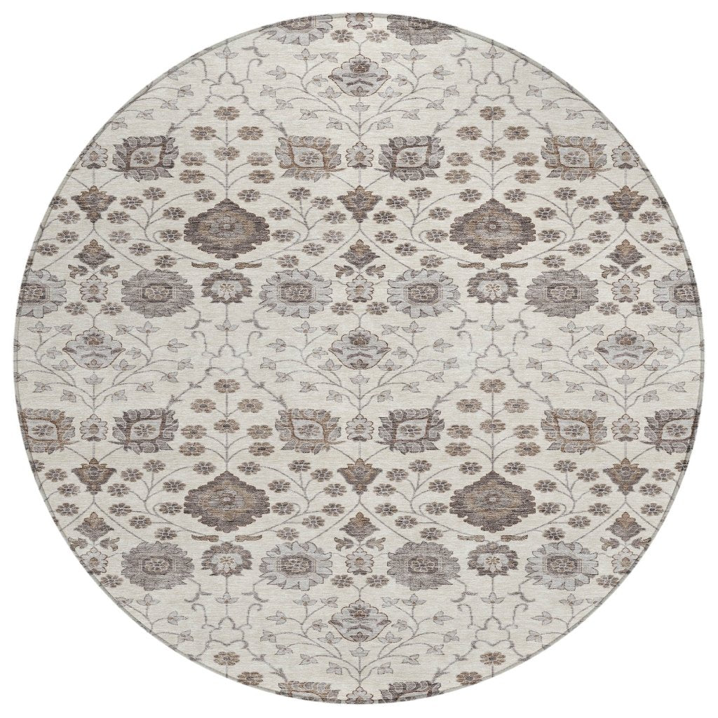 Selma Ivory Washable Indoor - Outdoor Rug - LOOMLAN - LOOMLAN Rugs - Outdoor Rugs