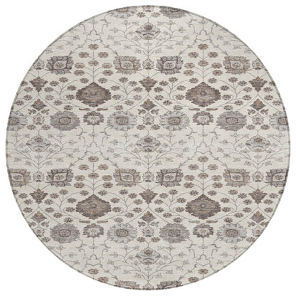 Selma Ivory Washable Indoor - Outdoor Rug - LOOMLAN - LOOMLAN Rugs - Outdoor Rugs