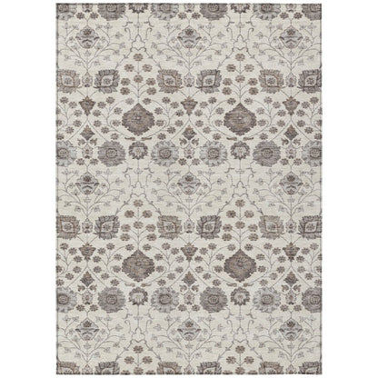 Selma Ivory Washable Indoor - Outdoor Rug - LOOMLAN - LOOMLAN Rugs - Outdoor Rugs