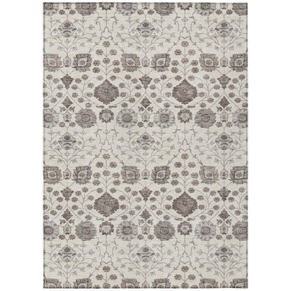 Selma Ivory Washable Indoor-Outdoor Rug