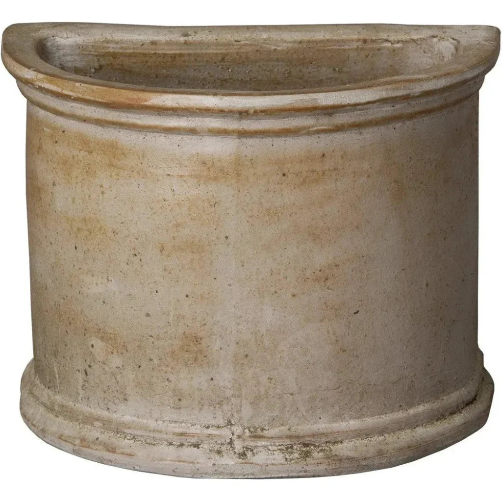 Semicircle Ceramic Planter - LOOMLAN - Planters