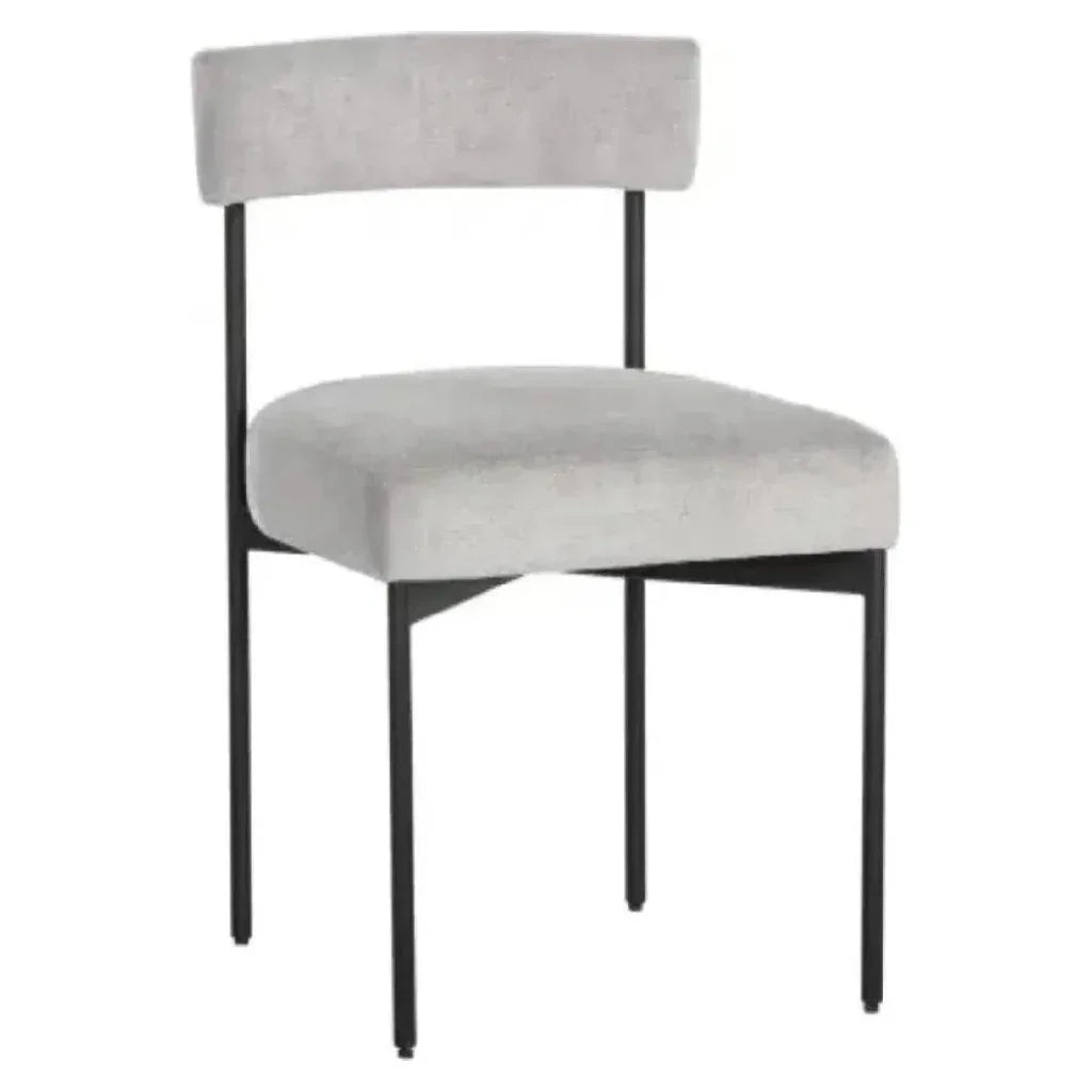 SUNPAN Seneca Fabric Armless Dining Chair 2PC