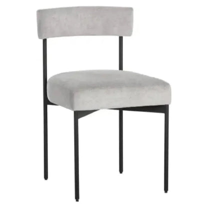 SUNPAN Seneca Fabric Armless Dining Chair 2PC