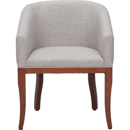 Serasa Wood Gray Armless Dining Chair - LOOMLAN - Zuo Modern - Dining Chairs