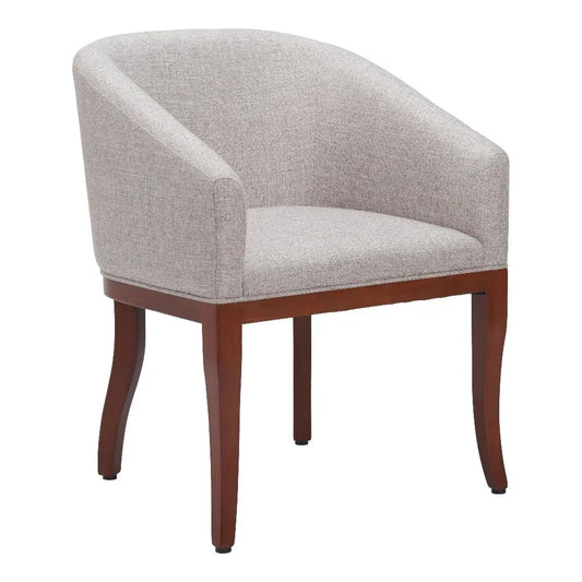 Zuo Modern Serasa Wood Gray Armless Dining Chair