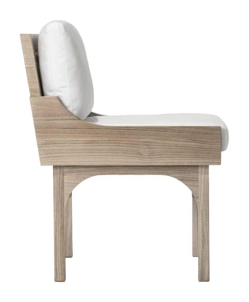 Serenique Teak Patio Dining Chair (Set Of 2) - LOOMLAN - Seasonal Living - Outdoor Dining Chairs