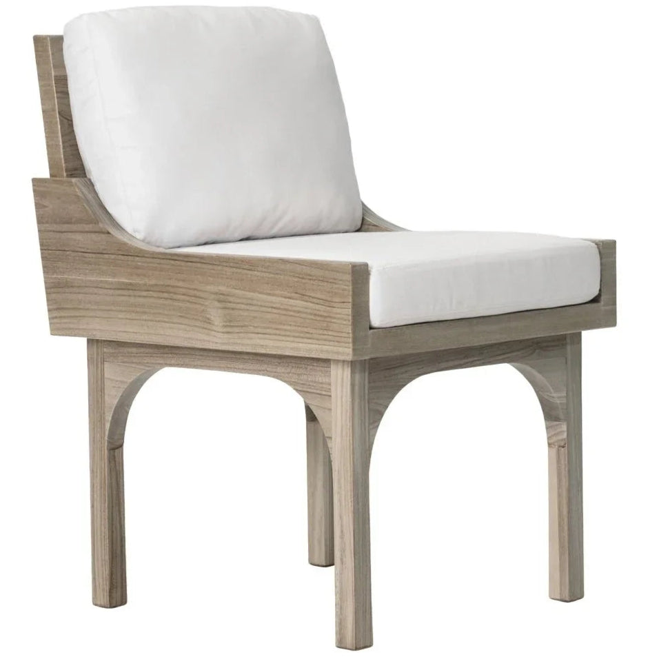 Serenique Teak Patio Dining Chair (Set Of 2) - LOOMLAN - Seasonal Living - Outdoor Dining Chairs