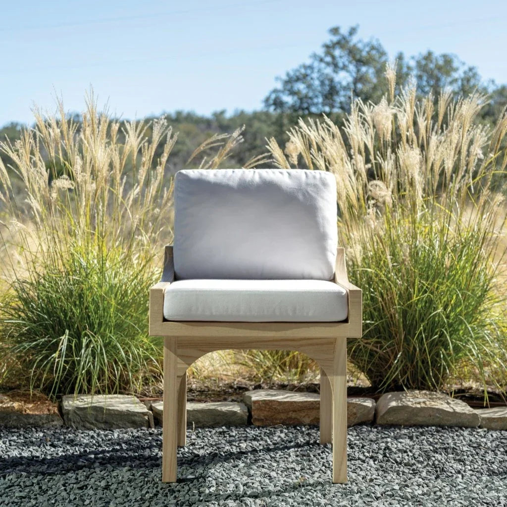 Serenique Teak Patio Dining Chair (Set Of 2) - LOOMLAN - Seasonal Living - Outdoor Dining Chairs