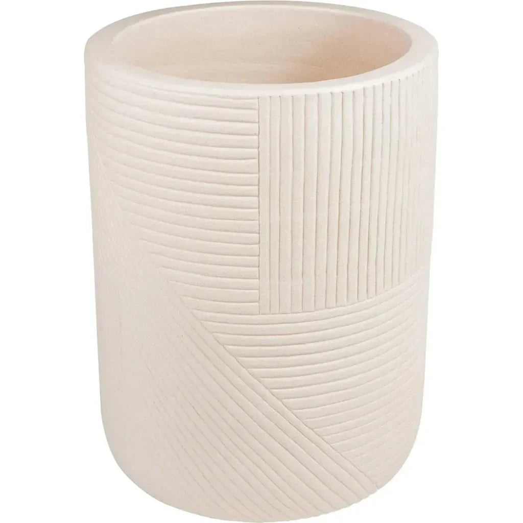 Serenity White Outdoor Planter Set of 2 - LOOMLAN - Seasonal Living - Planters