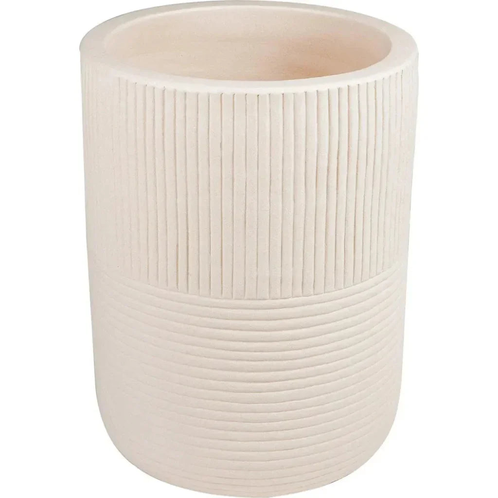 Serenity White Outdoor Planter Set of 2 - LOOMLAN - Seasonal Living - Planters