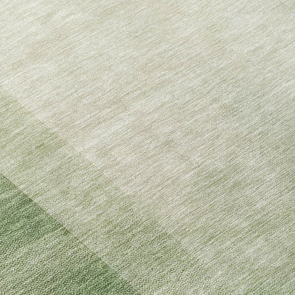 LOOMLAN Rugs Serephina Green Washable Indoor-Outdoor Rug