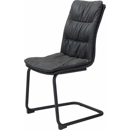 Sharon Leather Dining Chair 2PC - LOOMLAN - Zuo Modern - Dining Chairs