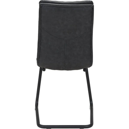 Sharon Leather Dining Chair 2PC - LOOMLAN - Zuo Modern - Dining Chairs