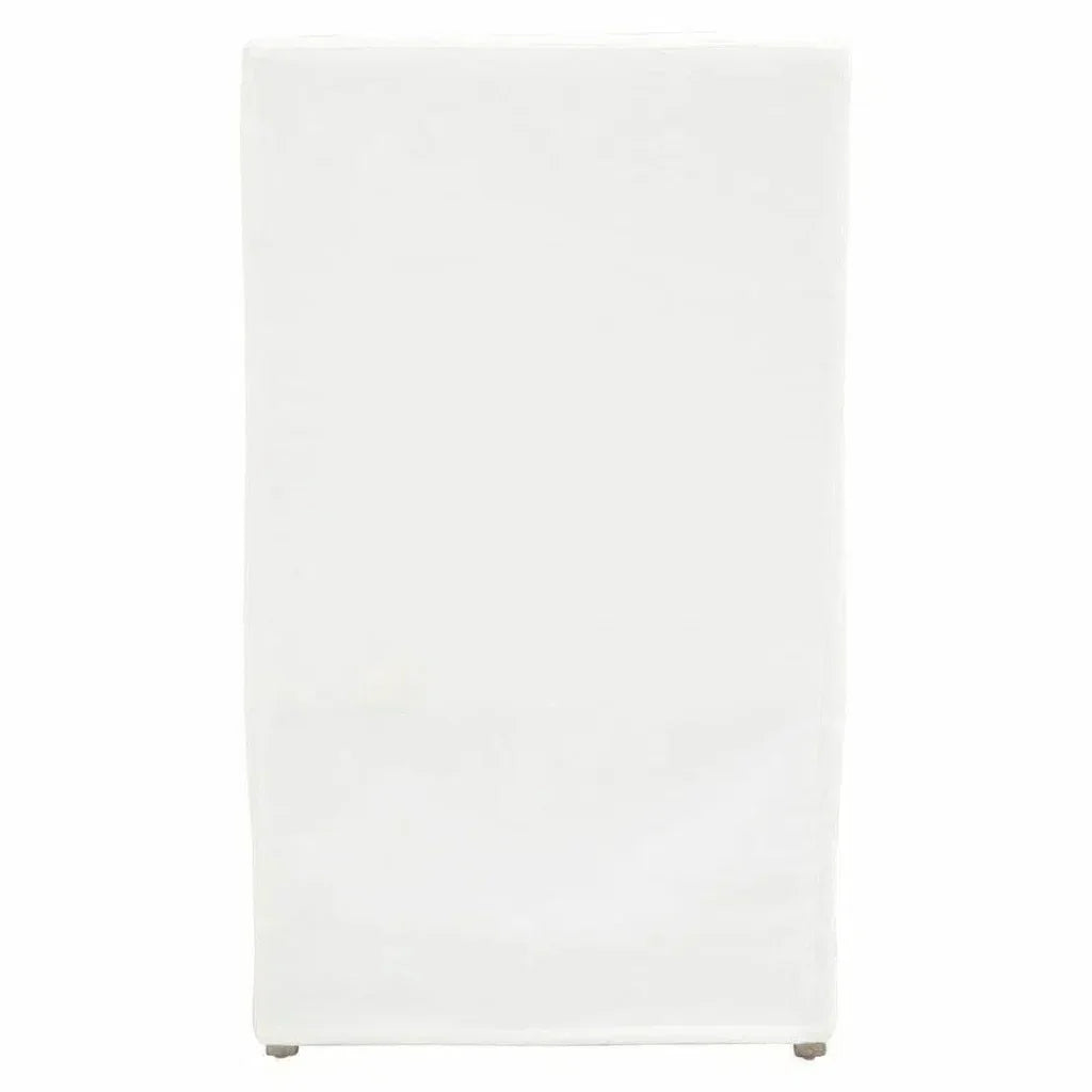 Shelter Slipcover Arm Chair LiveSmart White Birch Wood - LOOMLAN - Essentials For Living - Dining Chairs