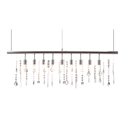 Shooting Stars Ceiling Lamp Chrome - Sideboards and Things Brand_Zuo Modern, Color_Silver, Depth_0-10, Features_Adjustable Height, Finish_Polished, Height_10-20, Materials_Crystal, Materials_Metal, Metal Type_Steel, Product Type_Pendant, Width_40-50