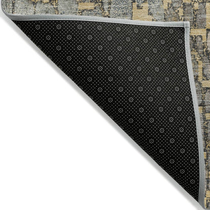 LOOMLAN Rugs Siena Gold Washable Indoor-Outdoor Rug