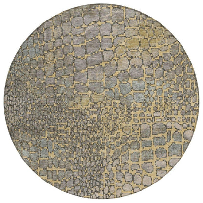 LOOMLAN Rugs Siena Gold Washable Indoor-Outdoor Rug