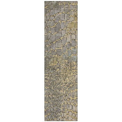 LOOMLAN Rugs Siena Gold Washable Indoor-Outdoor Rug