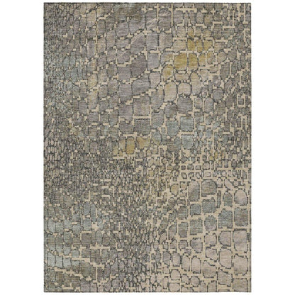 LOOMLAN Rugs Siena Ivory Washable Indoor-Outdoor Rug