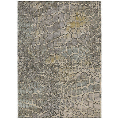 LOOMLAN Rugs Siena Ivory Washable Indoor-Outdoor Rug