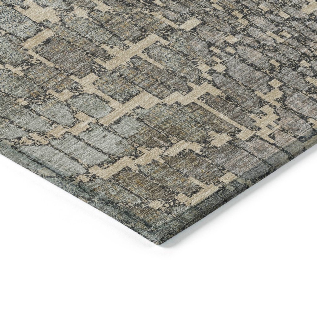LOOMLAN Rugs Siena Ivory Washable Indoor-Outdoor Rug
