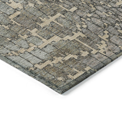 LOOMLAN Rugs Siena Ivory Washable Indoor-Outdoor Rug