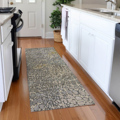 LOOMLAN Rugs Siena Ivory Washable Indoor-Outdoor Rug
