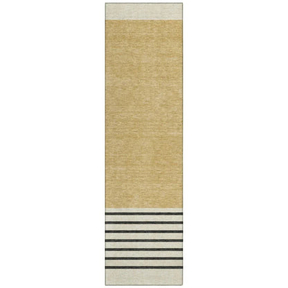 LOOMLAN Rugs Sienna Gold Washable Indoor-Outdoor Rug